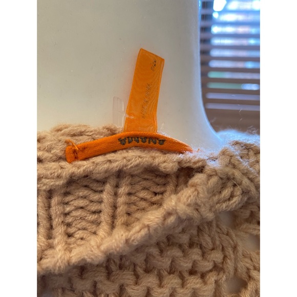 Vintage Oversized Cozy Pink Sweater Knit Boho - Picture 5 of 5